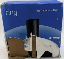 RING 5F93F2 PAN-TILT INDOOR CAM 360 PAN COVERAGE LIVE VIEW TWO-WAY TALK 1080P