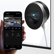 Girafit 2K 3MP Window Security Camera WiFi Outdoor AI Night Vision