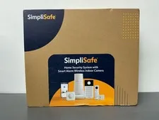 SimpliSafe Home Security System • Indoor And Outdoor Cameras • 8-Piece Kit