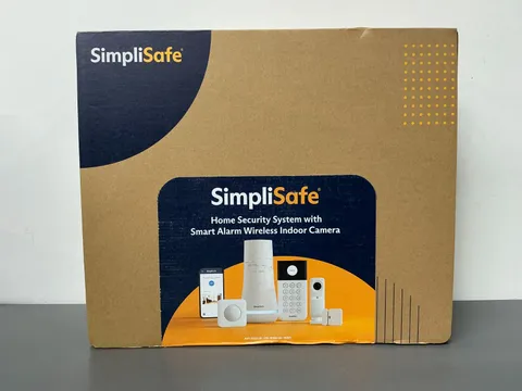 SimpliSafe Home Security System • Indoor And Outdoor Cameras • 8-Piece Kit