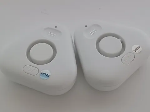 2pcs Stechro WD76 Water Leak Detectors  120dB Water Sensor Alarm Battery Inc