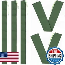 Patikil 6 X 6 Sand Bag For Flooding 5 Pack Long Canvas Sandbags Thickened Water
