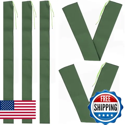 Patikil 6 X 6 Sand Bag For Flooding 5 Pack Long Canvas Sandbags Thickened Water