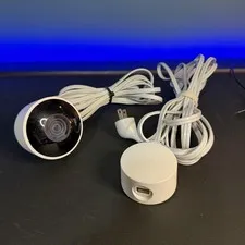 Nest 1S312Y Camera White Outdoor Wi-Fi IP Security Camera W/ Power Adapter