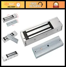 High-Power 500KG Electromagnetic Lock 12V Fail-Safe NC Mode for Access Control