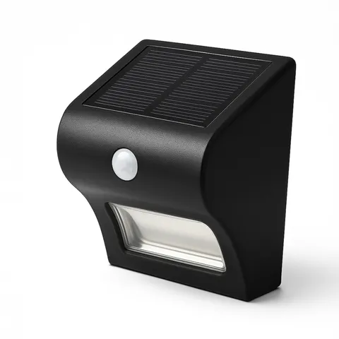 Classy Caps SL133 Solar Motion Sensor Deck & Wall Light, White