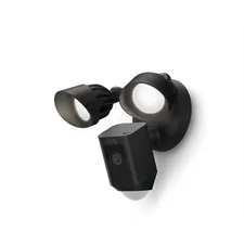Ring - Floodlight Cam Plus Outdoor Wired 1080p Surveillance Camera - Black