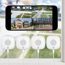 2K Window Camera,2.4GHz & 5GHz WiFi Indoor Cameras for Home Security with Chr...