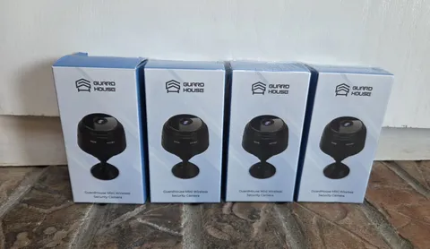 NEW Guard House Security Camera 1080p HD Magnetic Mini Camera, Lot Of 4 #370