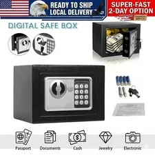 Digital Electronic Safe Box Keypad Lock Home Office Cash Jewelry Security Safe
