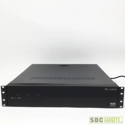 Luma LUM-550-NVR-8CH 8 Channel 1TB NVR Black Powers On PARTS ONLY