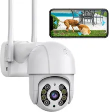 ICSEE Wifi Camera Security Wireless PTZ Waterproof Human Detection CCTV with Eth