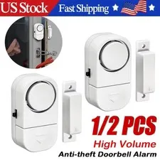Wireless Home Window Door Burglar Security Alarm System Magnetic Sensor