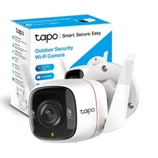 TP-Link Tapo C320WS Wired Security Camera White 2-Way Audio Wi-Fi Motion Sensor