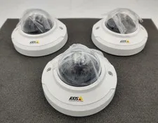 Lot OF 3 Axis Companion Dome V  Power over Ethernet 44-57vdc Camera 0894-001-04