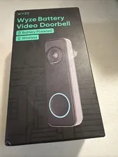 Wyze Battery Video Doorbell 1536p HD+ Wireless Night Vision 2-Way Audio