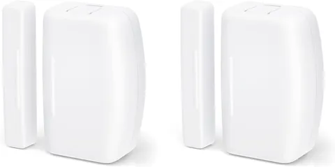 Zigbee Contact Sensor 2 Pack,Door and Window Monitor, Home Automation,Works with