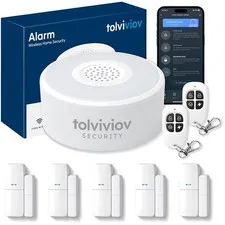 Wireless Smart Home Security Alarm - Easy DIY Install