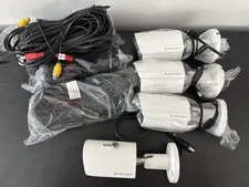 Amcrest Outdoor Security Camera 4 Set AMC720BC36-B 720P Bullet Camera 3.6mm IR