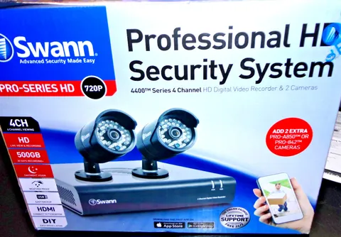Swann 4 ch. Pro-Series HD 720P / DVR Security System w/ 2 Cameras / SWDVK-444002