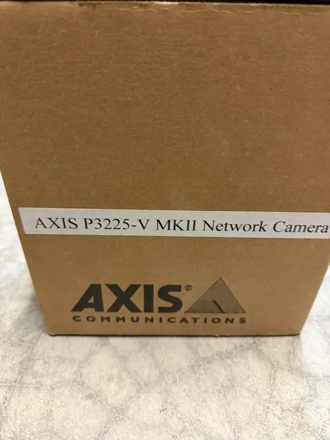 Axis 0952-001 P3225-V MKII Network Camera. New In Box