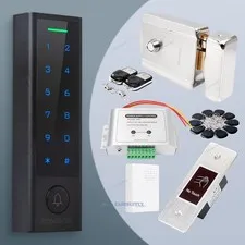 HOMSECUR APP WIFI PIN Access Control Set Power Module+Electric Rim Lock+Doorbell