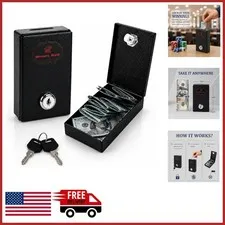 Winners Bank for Casino Players Portable Safe for Cash with Key Control