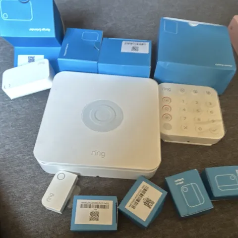 Ring Alarm Complete System Kit Base Station Keypad Sensors Z-Wave Alexa Indoor