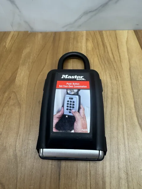 Master Lock - Lock Box Push Button Combination P19918 Rental Real Estate P64276
