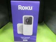 Roku Smart Home Wired Video Doorbell & Chime - 1080p HD Night Vision Ultrawide