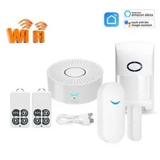 Wifi Smart Home Alarm System Infrared Sensor Detector Burglar Security Siren