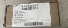 RDM 78-8028-9196-6 Stainless Call Station (No Button w/o Backbox) (S8)