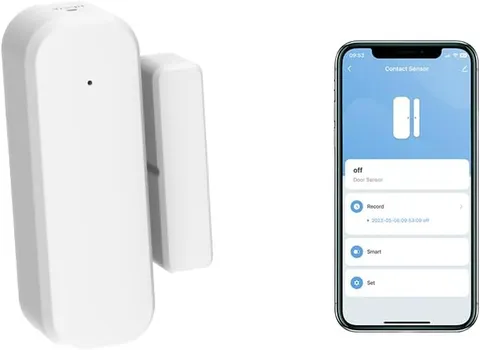 Loopo Wifi Door Window Sensor, Smart Contact Sensor with App Alerts