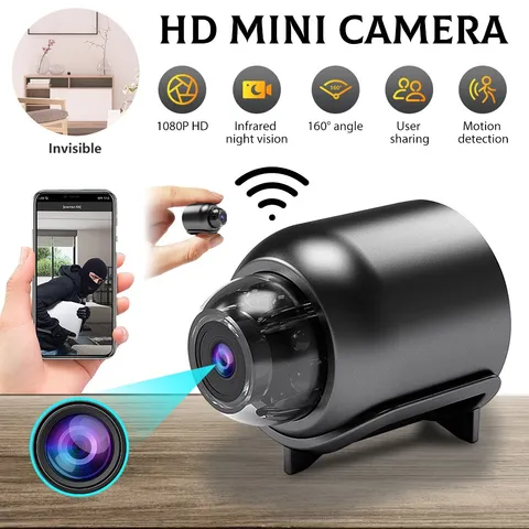 Mini Camera WiFi 1080P HD Home PIR DVR Camcorder Night Vision Home Security Cam
