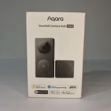 Aqara Smart Doorbell Camera G410 2K HomeKit Matter Hub Black