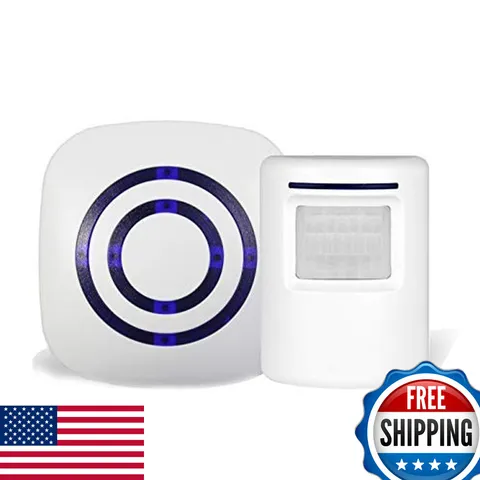 Werpower Infrared Motion Sensor Alarm Entry Alert Vistor Doorbell Home Security