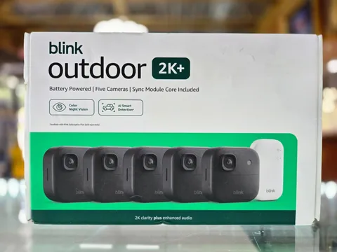 Blink - Outdoor 2K+ Wireless Smart Security Camera, 2K Video, 5CAM, Black