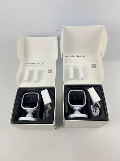 x(2) Blink Mini Indoor Plug-In Live HD Smart Security Camera (New in Box)