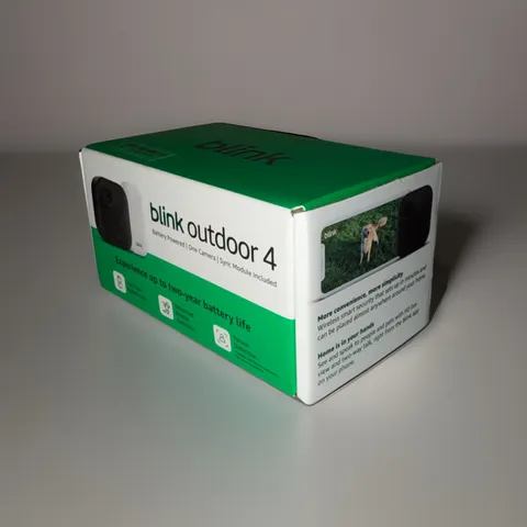 New Blink Outdoor 4 (4th Gen) Smart Security Camera Wire Free W/ Sync Module
