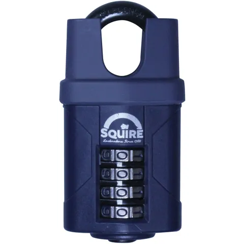 Squire CP40CS 4-Wheel Combined Lock with Closed Hook 40mm