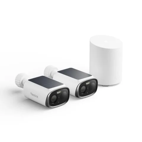 REOLINK Security Cameras Wireless Outdoor, 3K 5MP Dual-Band WiFi 6, White
