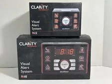 Clarity AlertMaster Visual Alert System AL10 & AL12 Bed Shaker & Doorbell Opened