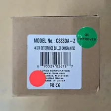 Lorex C883DA-Z Wired CCTV Bullet Security Camera Color Mode Brown 1 Camera