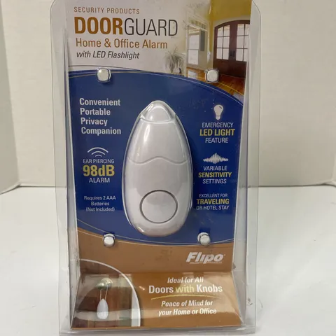 Alarm Door Guard Home Office Dorm LED Flashlight Security New Sealed - Flipo