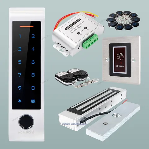 HOMSECUR Weatherproof IP66 APP WIFI Password RFID Access Control Anti-Tamper