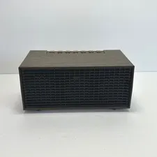 General Electric Zonar Burglar Alarm Brown Retro Woodgrain