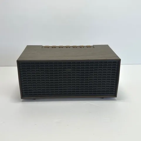 General Electric Zonar Burglar Alarm Brown Retro Woodgrain