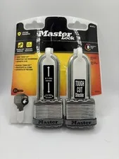 **NEW**  Master Lock M1XTLJ 2 Pack Keyed Alike 2 1/2" Shackle (P67234)