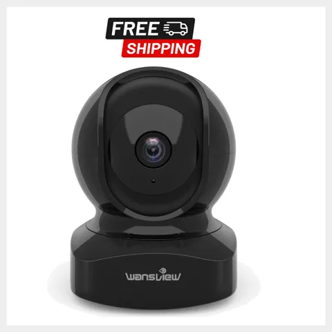 2K  Security Camera with Night Vision & Alexa Compatibility for Home Safety