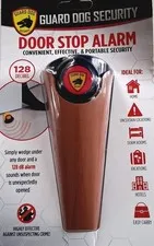 Guard Dog Security (Door Stop Alarm) 128 Decibel for Home, Dorm, Hotel Room New